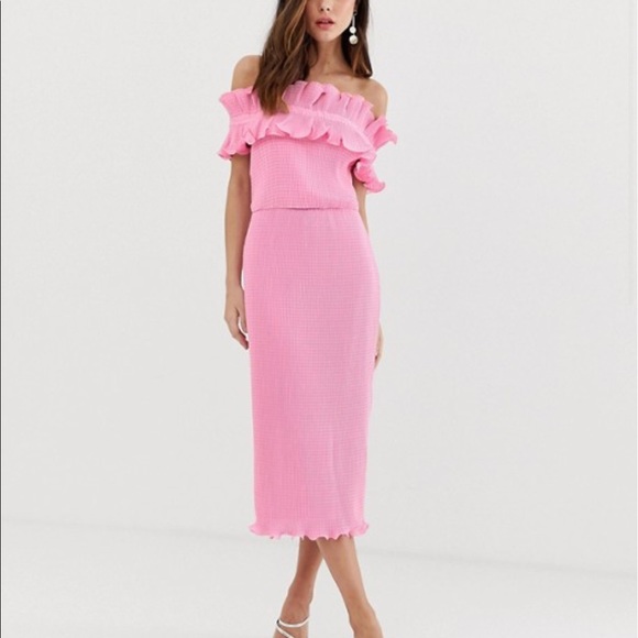 keepsake ruffle dress